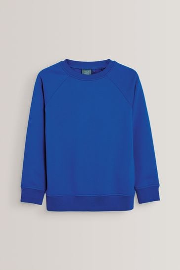 Pack de 1 Suéter escolar azul de cuello redondo (3-17años)