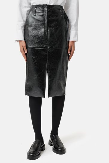 Leather pencil skirt jigsaw on sale