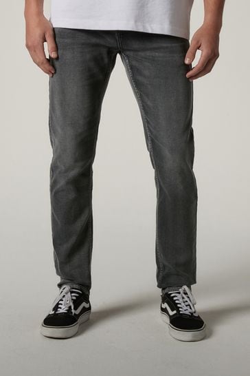 Grey Skinny Comfort Stretch Jeans