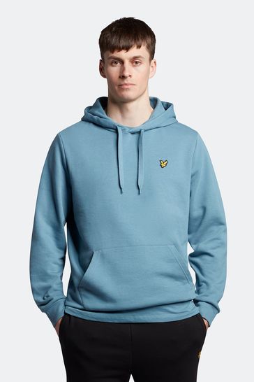 Lyle and scott pullover cheap hoodie navy