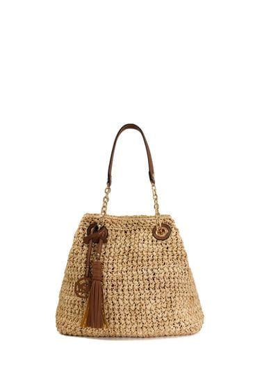 Large raffia clearance bag
