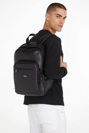 Buy Calvin Klein Rounded Black Backpack from Next Australia