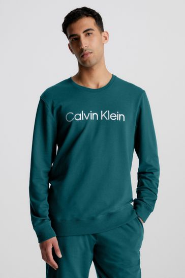 Calvin klein discount green sweatshirt