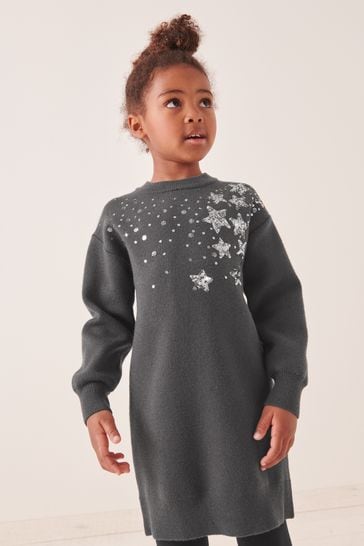 Next grey star jumper store