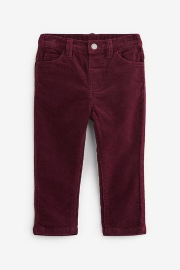 Plum Purple Corduroy Trousers (3mths-7yrs)