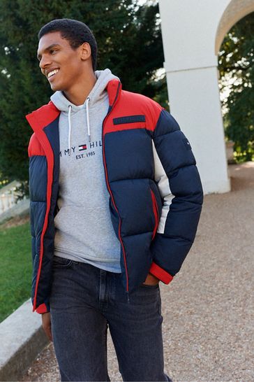 Hilfiger blue jacket sale