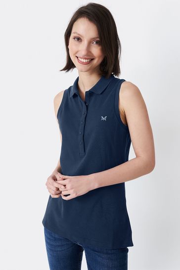 Buy Crew Clothing Company Pink Cotton Relaxed Polo Shirt from Next