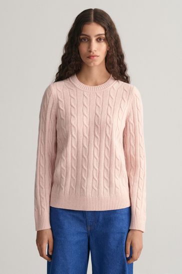 Gant pink jumper clearance