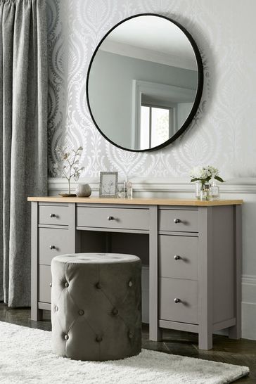 Dove grey dressing sales table