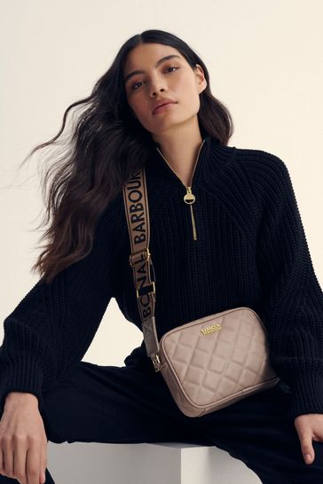 Barbour top quilted bag