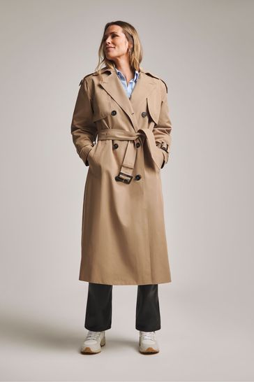 Buy Anthology By JD Williams Brown Elevated Trench Coat from Next