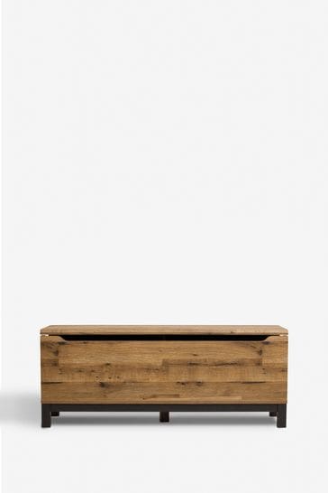 Glenns solid wood lift top shop sled coffee table with storage