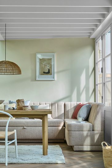 Buy Anderson Corner Storage Dining Bench from the Laura Ashley