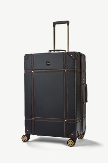 Buy Rock Luggage Large Vintage Suitcase from Next USA