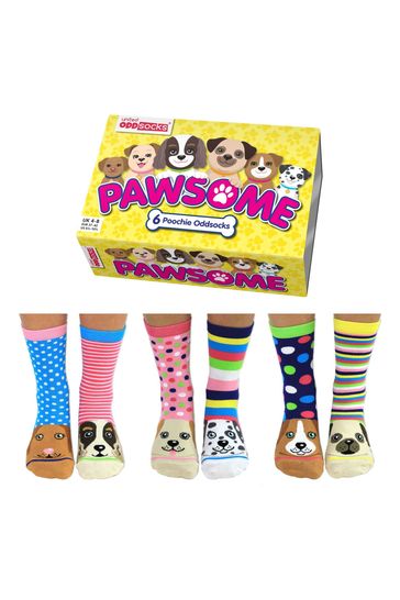 United Odd Socks Multi Pawsome Dogs Pawsome Socks
