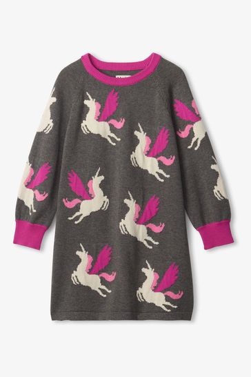 Buy Hatley Grey Unicorn Swing Jumper Dress from Next Singapore