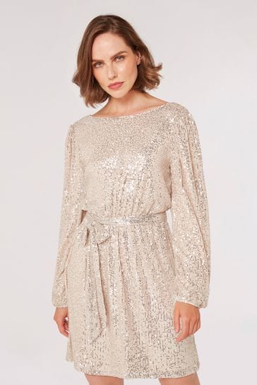 Cream 2025 sequin dresses