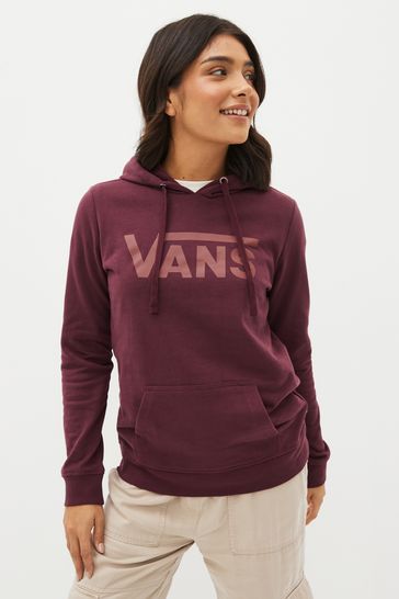 Womens red clearance vans hoodie