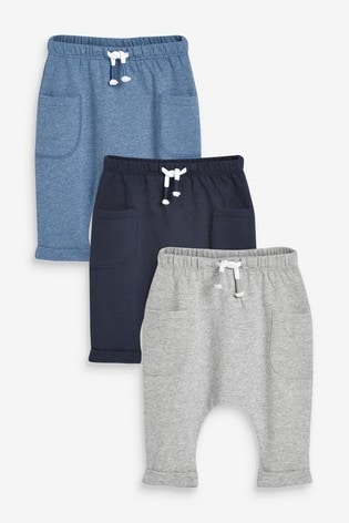 Blue/Grey 3 Pack Joggers
