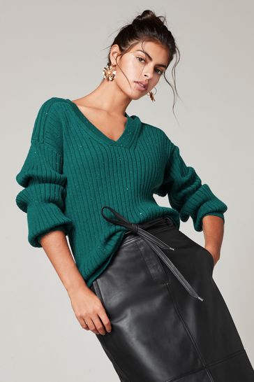Teal blue deals jumper