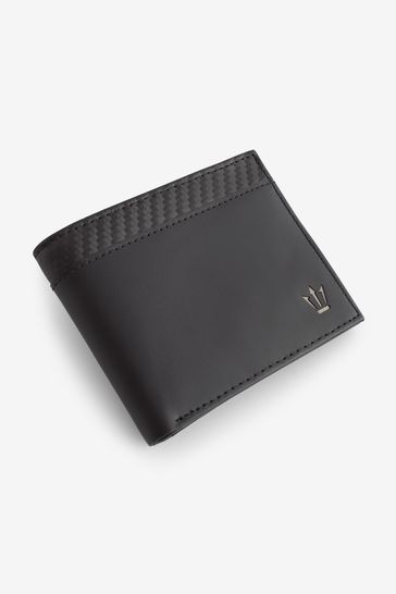 Black Carbon Print Wallet