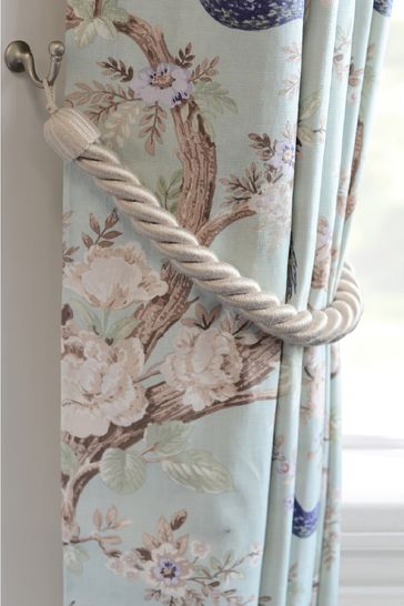Laura Ashley Linen Rope Curtain Tieback