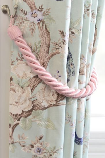 Carnation Rope Curtain Tieback