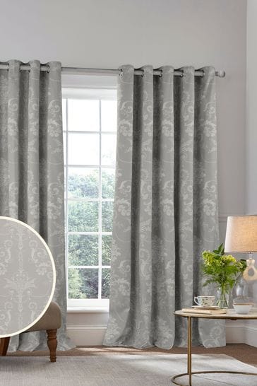 Blackout curtain online lining eyelet