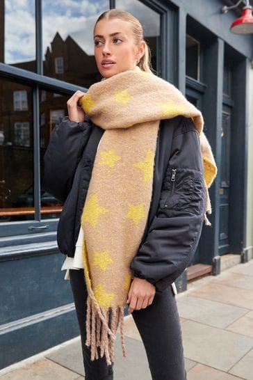 Where can you shop buy blanket scarves