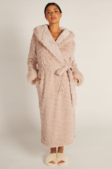 Dusky pink dressing on sale gown