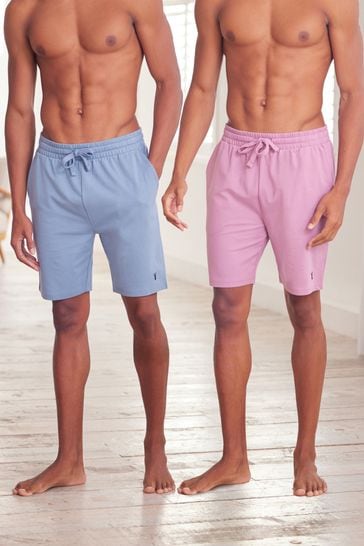 Pink/Grey Lightweight Shorts 2 Pack