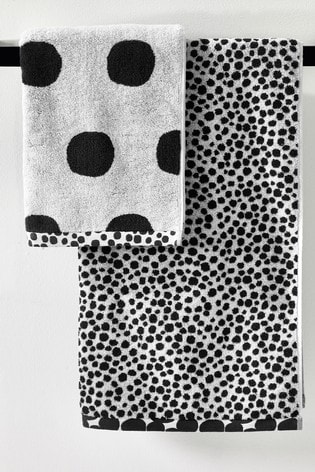 Buy Polka Dot Towel from the Next UK online shop