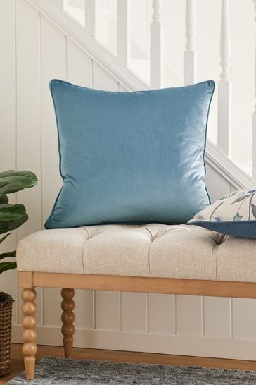 Pale Blue 59 x 59cm Matte Velvet Cushion