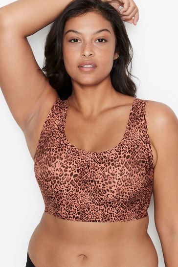 Victoria's Secret Nude Leopard Smooth Unlined Bralette