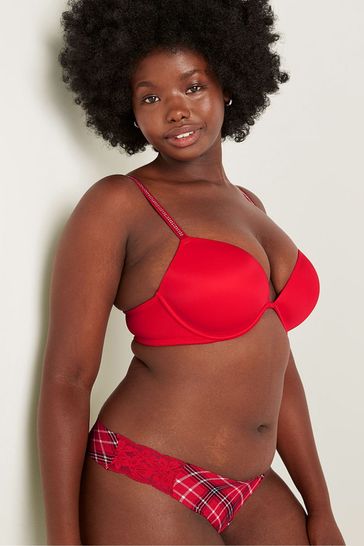 Buy Victoria's Secret PINK Red Pepper Shine Smooth Super Push Up Bra from  Next Finland
