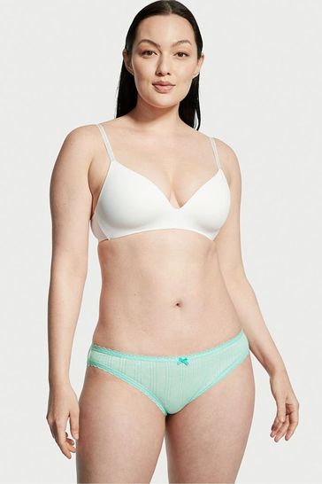 Buy Victoria s Secret Waterfall Green Stretch Cotton Bikini