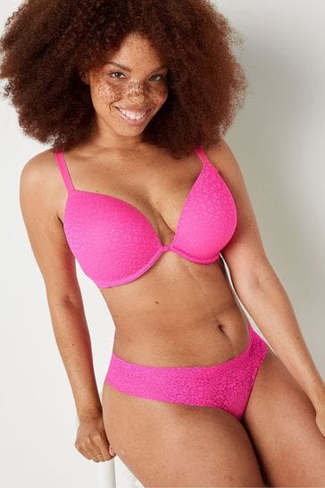 Buy Victoria's Secret PINK Atomic Pink Super Push Up T-Shirt Bra from Next  Malta
