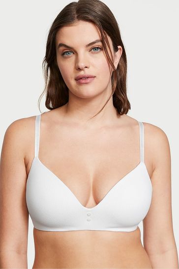 Buy Victoria's Secret Pure White Non Wired Lightly Lined Bra from Next  Luxembourg