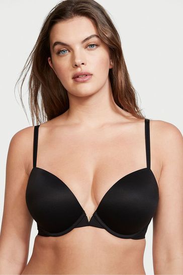 Buy Victoria's Secret Black Smooth Push Up Bra from Next Luxembourg