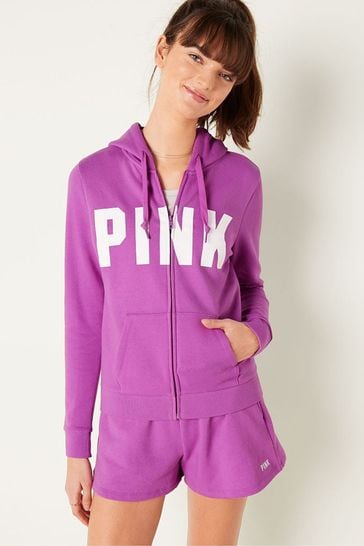 Victoria secret pink purple hoodie 2025