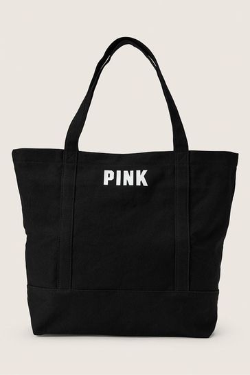 Victoria secret black tote top bag