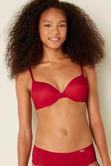 Buy Victoria's Secret PINK Red Pepper Smooth Lightly Lined Bra
