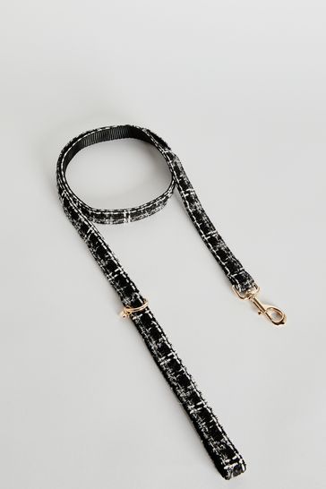 Lipsy Black Print Boucle Dog Lead