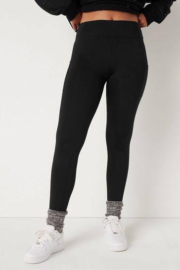 Buy Victoria s Secret PINK Black High Waist Full Length Winter