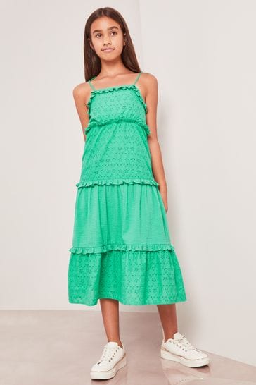 Lipsy tiered cheap broderie dress
