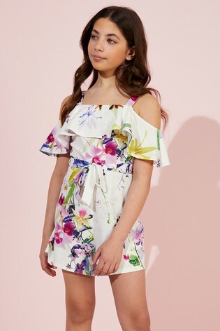 lipsy girls playsuit