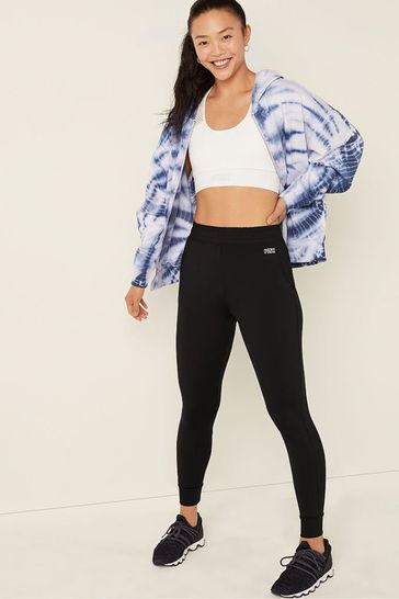 Buy Victoria s Secret PINK Pure Black High Waist Skinny Jogger