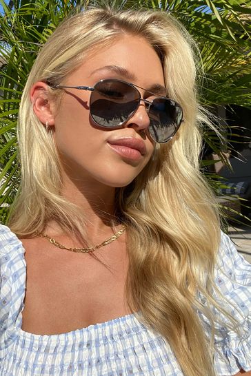 Buy Lipsy Silver Sunglasses from Next Luxembourg