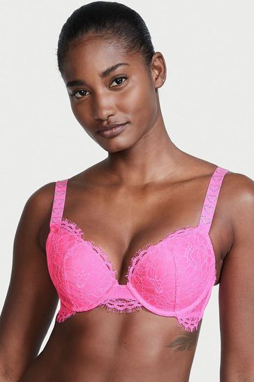 Buy Victoria's Secret Lace Shine Strap PushUp Bra from Next Luxembourg