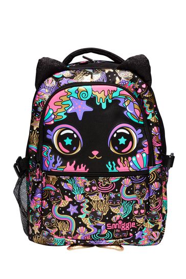 Scholarship Coin laundry Speak to Buy Smiggle Black Mix Hey There Classic Attachable Backpack from Next USA